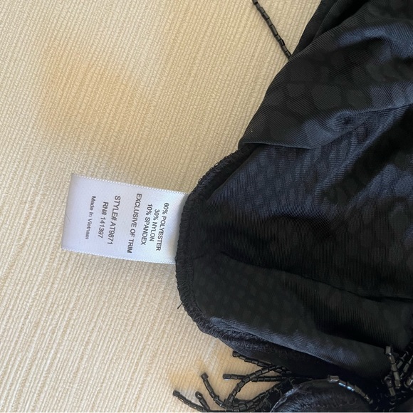 ASTR Black Beaded Fringe - Picture 4 of 4